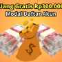 Cara Dapat Uang Rp300.000, Cuma Modal Daftar Akun