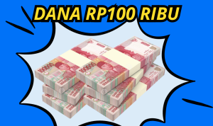 Ilustrasi Saldo DANA Gratis Rp100 Ribu