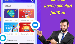 Cairkan Rp100 Ribu dari Aplikasi Penghasil Uang Tercepat JadiDuit