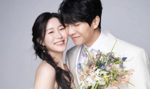 Pengantin Baru Lee seung Gi dan Lee Da In Terlihat Sedang Berada di Singapura