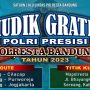 Polresta Kota Bandung Keluarkan Persyaratan Mudik Gratis 2023
