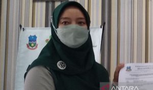 Sekretaris DInkes Kabupaten Garut Leli Yuliani. (ANTARA/Feri Purnama)