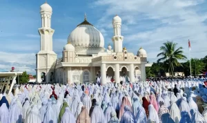 Followers of Thariqat Syattariyah in Nagan Raya Have Prayed Eid al-Fitr
