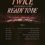 TWICE Announces 'Ready To Be' World Tour Schedule in Asia