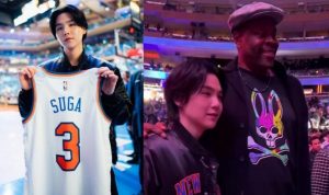 Duta NBA! Suga BTS Foto Bareng Patrick Ewing Duta NBA! Suga BTS Foto Bareng Patrick Ewing
