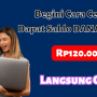 Begini Cara Cepat Dapat Saldo DANA Gratis Rp120 Ribu Langsung Cair!
