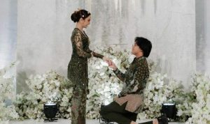 Rizky Febian Diam-diam Lamar Mahalini, Warganet Ramai Ucapkan Selamat / Instagram @thebridestory