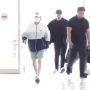 Suga BTS saat di Bandara Incheon Korea Selatan menuju Jakarta. Yang mau nonton konsernya, wajib hafal Lirik Lagu Amigdala - Suga BTS.