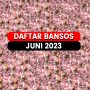Daftar Bansos Juni 2023, Ada PKH dan BPNT Cek Sekarang!