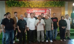 Gema Ganjar Presiden 2024, saat mendeklarasikan dukungan kepada Ganjar Pranowo di Kota Bandung, Rabu 10 Mei 2023.
