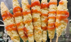 Telur Gulung, makanan ringan serba Rp1000 yang bisa jadi salah satu ide usaha dirumah. (goUKM)
