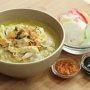 Kaya Bubur Abang-abang! Resep Bubur Ayam Oat Kuah Kuning