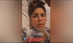 Demi Bela Lina Mukherjee, Nikita Mirzani Ngaku Makan Babi Tangkapan layar video live Nikita Mirzani saat mengaku pernah makan babi. (instagram @rumpii_asiik)