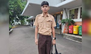 Jonathan Latumahina kembali memposting anaknya David Ozora kembali masuk sekolah. -Tangkapan layar twitter@seeksixsuck -