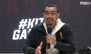 Anggota Exco PSSI, Arya Sinulingga klarifikasi soal beredarnya harga tiket FIFA Match Day, Argentina vs Tim nasional sepak bola Indoneisa. PMJ News.