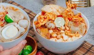 Rekomendasi Bakso Aci Enak A Azril Viral di Bogor/ Tangkap Layar Instagram @basoaciaazril