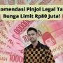 Pinjol Legal Tanpa Bunga, Limit Rp80 Juta Cair 5 Menit