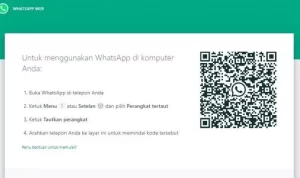 Cara Mengatasi Scan QR Whatsapp Web yang Error