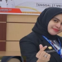 Sosok DRS, perempuan yang check-in bareng Wabup Rohil.