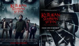 Film horor Indonesia terbaru berjudul Kutukan Sembilan Setan dijadwalkan akan tayang di bioskop pada 8 Juni 2023 mendatang. Kolase Instagram/@fil_kutukan9setan.