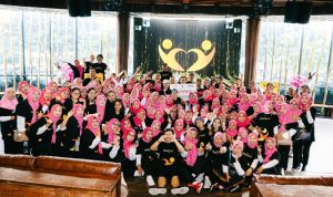 HW Group Gelar Senam Bersama Hingga Bagi-Bagi Sembako Melalui HW Peduli