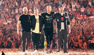Heboh Bacaleg Golkar, Nurul Hakim akan bagi-bagi Coldplay ticket konser gratis hingga netizen pun menyinggung lagu berjudul ‘Yellow’. Instagram/@coldplay.