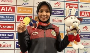 Mutiara Raih Emas dalam Gulat Putri 53 Kg di SEA Games 2023 Mutiara Raih Emas dalam Gulat Putri 53 Kg di SEA Games 2023
