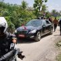 Ini Penampakan Mobil Jokowi Saat Melintasi Jalan Rusak di Lampung