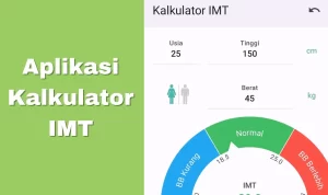 Kalkulator IMT Viral di TikTok/ Tangkap Layar Aplikasi Kalkulator IMT by Appovo