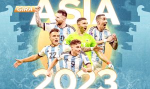 Ketua Umum PSSI, Erick Thohir tanggapi soal kehadiran Timnas Argentina yang dibela Lionel Messi dalam FIFA Matchday 2023. Twitter/@Argentina.