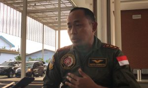 Kolonel Penerbang TNI Noto Casnoto menceritakan proses evakuasi WNI dari Sudan oleh Satgas TNI baru-baru ini.