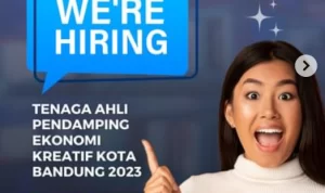 Sudah Daftar? Ada Loker Disbudpar Kota Bandung 2023, Dibuka hingga 14 Mei 2023 Loker Disbudpar Kota Bandung Terbaru 2023/ Tangkap Layar Instagram @disbudpar.bdg