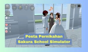 Ilustrari Cara Menikah di Sakura School Simulator/ Tangkap Layar TikTok