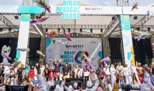 Ratusan Peserta Nikah Massal yang Dibantu bank bjb, Dapat Bantuan Dana Hingga Didoakan Samara oleh Ridwan Kamil Nikah Massal Juara Bucinfest 2023