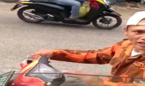 Oknum Ormas Oren Berulah di Bogor, Netizen: Pantes! Oknum ormas oren berulah di Bogor