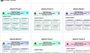 PPDB PAUD Jakarta, Jadwal Daftar TK KB SPS TPA di PPDB Jakarta 2023, Catat Bun!/ Tangkap Layar PPDB PAUD Jakarta
