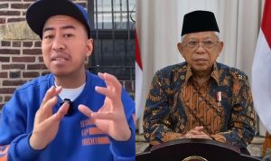 Pandji Pragiwaksono tanggapi penolakan MUI terhadap konser Coldplay di Jakarta, hingga mencolek Wakil Presiden (Wapres) RI, Maruf Amin. Kolase foto Instagram@pandji.pragiwaksono dan @kyai_marufamin.