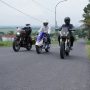 Peserta Honda Dream Ride Project, Rifai Nurhasan gaya club style, Jonny Frassaner menghadirkan gaya Streamliner dan Fikri Alhudari hadirkan modifikasi gaya Neo Rally.