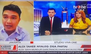 Kocak! Aldi Taher Malah Nyanyi Lagu Coldplay Saat Ditanya Alasan Nyaleg Dua Partai