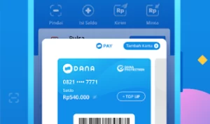 Ilustrasi. Pinjaman saldo Dana 2023 dinilai dapat membantu masyarakat karena dinilai lebih mudah dan bisa langsung cair tanpa ribet. Google PlayStore.