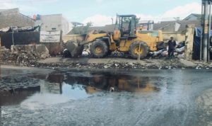 Presiden Joko Widodo waktu itu pernah mengunjungi Pasar Baleendah di Kabupaten Bandung. Ajaibnya sampah di pasar tradisional imendadak hilang