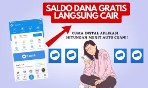 Cara Dapat Saldo DANA Gratis Langsung Cair Hanya Login di Aplikasi Ini Cara Dapat Saldo DANA Gratis Langsung Cair Hanya Login di Aplikasi Ini