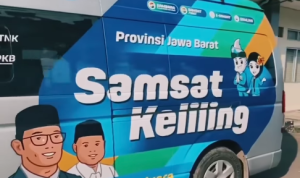 Samsat Keliling Kota Bandung/ Tangkap Layar Instagram @samsatpajajaran