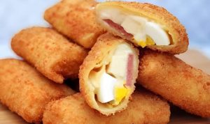 Resep Risole Mayonaise/Foto: Tangkapan Layar Instagram (warung_ungu11)