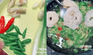 Seblak Khas Rafael Smash Viral di TikTok/ Kolase TikTok @rafaell_1616