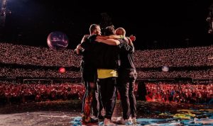 Teddy Gusnaidi, Wakil Ketua Umum dan Juru Bicara Partai Garuda soroti penolakan PA 212 dan beberapa tokoh lain terhadap konser Coldplay. Instagram/@coldplay.
