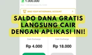 Lumayan Banget! Rp50.000 Saldo DANA Gratis Langsung Cair Cuma Login!