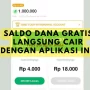 Lumayan Banget! Rp50.000 Saldo DANA Gratis Langsung Cair Cuma Login!