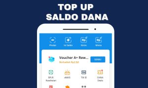 Ilustrasi Top Up Saldo DANA