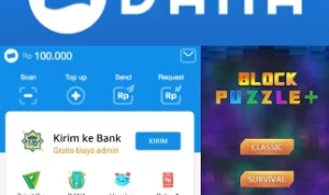 Saldo DANA Gratis dari Block Puzzle!